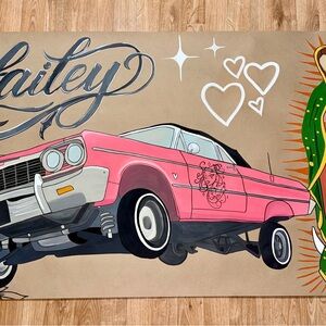 Custom Hand Painted Banner
